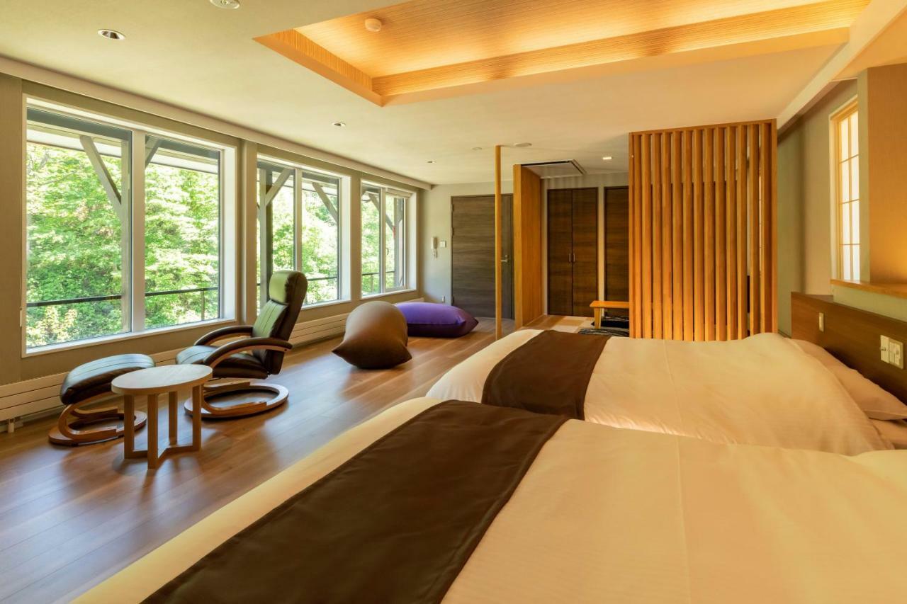 Shikishima Jozankei Bettei Hotel ซัปโปโร ภายนอก รูปภาพ